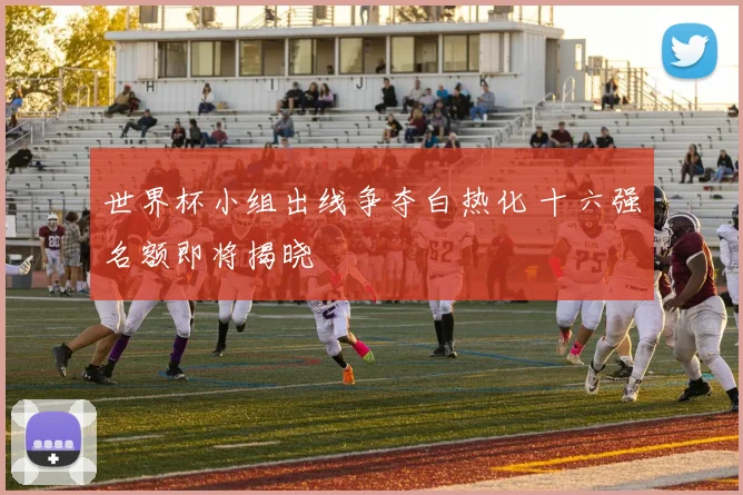 世界杯小组出线争夺白热化 十六强名额即将揭晓