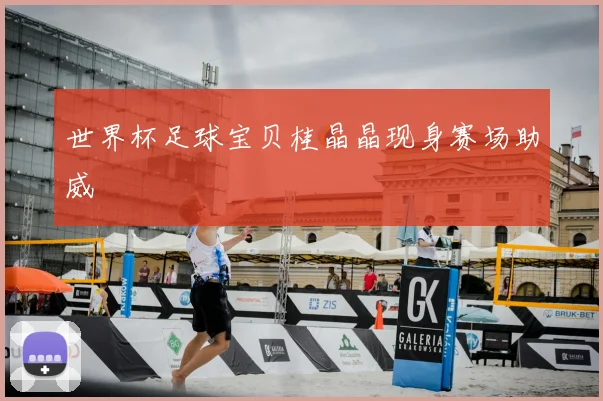 世界杯足球宝贝桂晶晶现身赛场助威