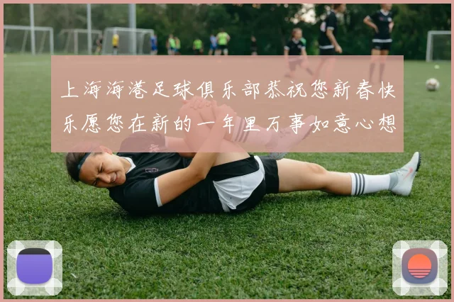 上海海港足球俱乐部恭祝您新春快乐愿您在新的一年里万事如意心想事成
