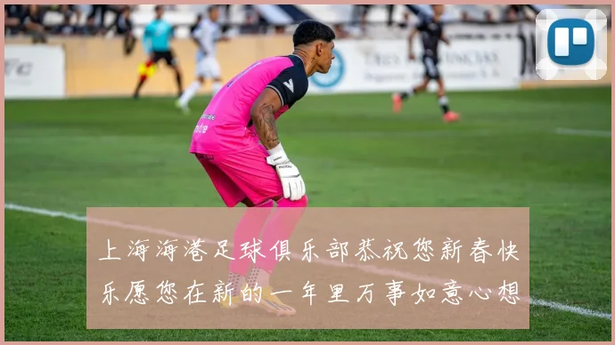上海海港足球俱乐部恭祝您新春快乐愿您在新的一年里万事如意心想事成
