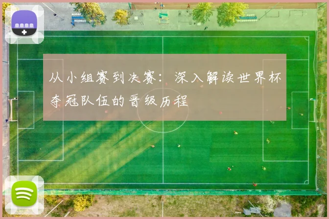 从小组赛到决赛：深入解读世界杯夺冠队伍的晋级历程